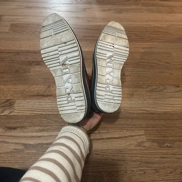 Prada brown Chelsea boot sneaker - Picture 4 of 5